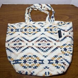 Pendleton Flannel white sands Tote Bag